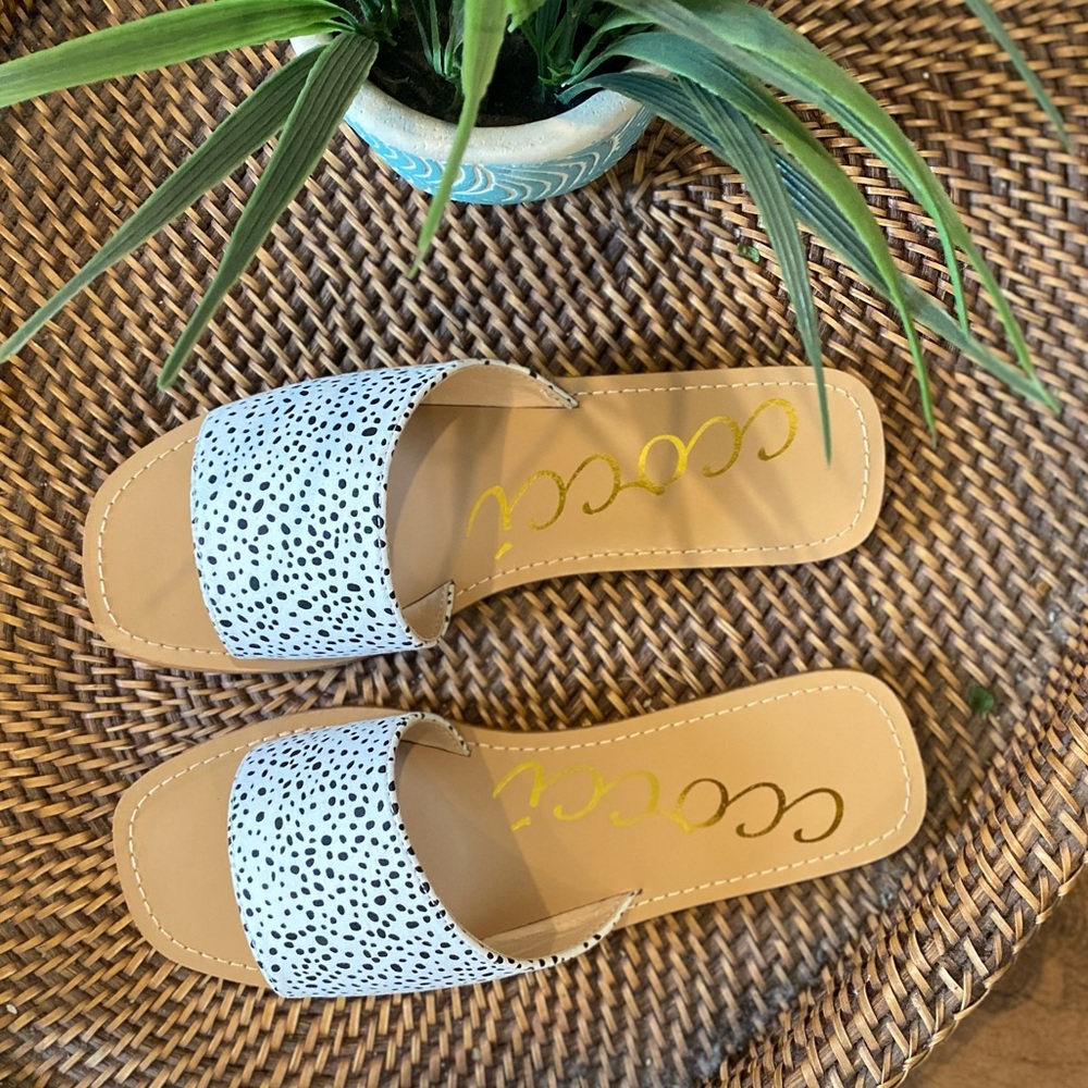 Black & White Sandal